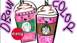 Frappuccino unicorn starbucks coloring pages. Starbucks Unicorn Frappuccino Draw So Cute Coloring Pages Starbucks Novocom Top