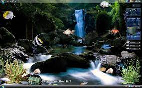5d Aquarium Live Wallpaper 1mobile Com Waterfall Wallpaper Waterfall Pictures Nature Wallpaper