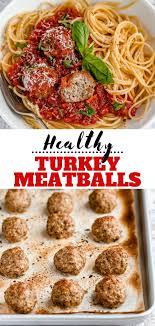 These Healthy Turkey Meatballs Are The Best Recipe Easy Turkey Meatballs Healthy Turkey Ground Turkey Recipes