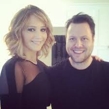Her lovely look was finished with a coral lipstick, having a little gloss in it. Behind Jlaw S Chop Into The Gloss