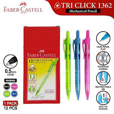 Jual Pensil Mekanik Tri Click 1362 Faber Castell Kota Bekasi Alat Tulis Senang Tokopedia