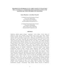 Check spelling or type a new query. Pdf Prospek Dan Pemberdayaan Cerita Rakyat Nusantara Melalui Digital Storybook Sebagai Entitas Inovatif Dari Pelaku Industri Kreatif Indonesia