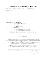 Check more flip ebooks related to amali biologi tingkatan 4 of rahaton71. Contoh Laporan Eksperimen Biologi