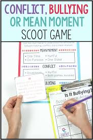 Bullying Scoot Game Activity Bullying Conflict Or Mean Moment Bullying Lessons Bullying Bullying Prevention