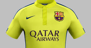 Die fc barcelona trikots 2015/2016 home und away gibt es wieder von nike. Fc Barcelona 14 15 2014 15 Trikots Nur Fussball
