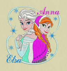 Largest collection of free embroidery designs at ann the gran. Elsa And Anna Embroidery Design Frozen Embroidery Design Etsy In 2021 Frozen Embroidery Disney Embroidery Anna Embroidery