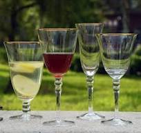 Wholesale Wholesale clear gold rim wine glass water drinking ...