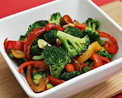 Sauteed Broccoli With Yellow And Red Bell Peppers Stuffed Peppers Peppers Recipes Red Bell Pepper Recipes