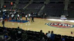 The Palace Of Auburn Hills Section 126 Home Of Detroit Pistons