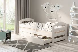 Lipa palettenbett mit kopfteil massivholzbett paletten bett holz 90 100 120 140 160 180 200 x 200cm hergestellt in brd (90 x 200 cm) : Cami S Einzelbett Fur Kinder 160x70 160x80 180x80 180x90 190x80 190x90 200x90 Einzelbetten Wnm Group