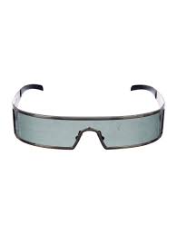 Christian Dior Punk Shield Sunglasses Silver Sunglasses Accessories Chr111450 The Realreal