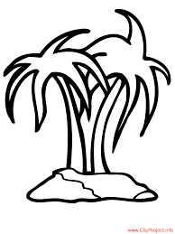 How to draw scenery of island with water colour step by step. Island Coloring Page For Free