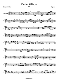 Download sheet music and search pieces in our sheet music database. Partitura De Careless Whisper Para Trompeta Y Fliscorno George Michael Trumpet And Flugelhorn Sheet Saxophone Sheet Music Clarinet Sheet Music Saxophone Music