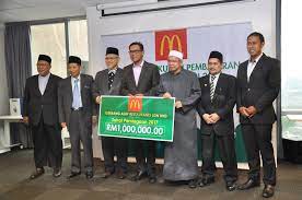 The gerbang alaf restaurants sdn bhd (mcdonald's® malaysia) logo and i'm lovin' it are trademarks of mcdonald's corporation and its affiliates. Zakat Selangor Terima Zakat Perniagaan Mcdonald S Malaysia Rm275 Ribu Lembaga Zakat Selangor