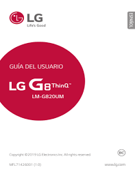 · from the home screen, open your apps list. Lg Serie G8 Thinq Sprint Manual De Usuario Manualzz