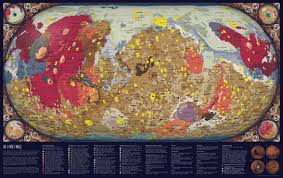 map of mars the geology of the red planet visual capitalist