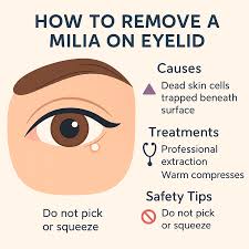 Image result for milium cyst on eyelid