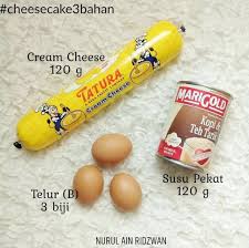 Hanya menggunakan cream cheese tatura, susu dan telur saja, membuat kek cheese yang gebu gebas jadi semudah kelipan mata. Himpunan 8 Resepi Kek Mudah Guna Tiga Bahan Untuk Dicuba