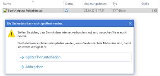 Dann sollte man gleich am anfang erkennen können um was es sich handelt. Onedrive Unterschiede Im Verfugbarkeitsstatus Unklar Dr Windows