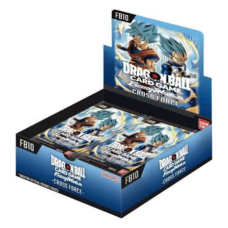 Dragon Ball Super Fusion World FB10 Cross Force Booster Box Sealed Case English