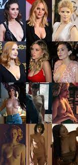 Celebrity Cleavage On/Off Compilation (Alison Brie, Jennifer Lawrence, Kate  Mara, Jessica Chastain, Scarlett Johansson, Elizabeth Olsen) : r/OnOffCelebs