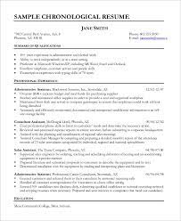 A chronological resume is a resume format that lists your work history in order of when you held each position, with your most recent job listed at the top of the section (i.e. Free 9 Sample Chronological Resume Templates In Ms Word Pdf