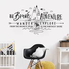 Cheap Wall Stickers Buy Directly From China Suppliers Mountains Quotes Wall Stickers Be Brave Seek Wall Stickers Quotes Wall Quotes Bedroom Wall Quotes Decals
