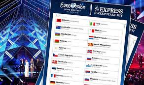 A star the last eurovision of this decade took place in tel aviv, israel. Eurovision Sweepstake Download Free Sweepstake For Your Eurovision Party Here Tv Radio Showbiz Tv Express Co Uk
