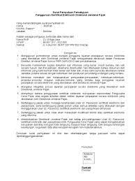 Dowload surat pernyataan setifikasi elektronik. Surat Pernyataan Persetujuan Penggunaan Sertifikat Elektronik Djp Kumpulan Surat Penting