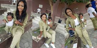 What does it meaning nysc, uniform, in the dream? Corps Member Dons Her Beautiful Daughter In Nysc Uniform As They Step Out For Cds Akpraise