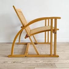 Home Union On Instagram 1984 Beech Wood And Cane Lounge Chair By Pascal Mourgue For Tricofort France 1325 Has 3 Height Settings For In 2020 Beech Wood Chair Wood