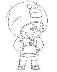 Brawl stars doll anime figure about 25cm animation cartoon peripheral plush doll. Leon Ente Von Brawl Stars Malvorlagen Kostenlos Ausdrucken