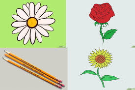 11 cara merawat bunga ini perlu untuk diketahui bagi setiap orang yang memiliki tanaman bunga sebagai hiasan ditempatnya. Tutorial Menggambar Bunga Mawar Matahari Dan Bunga Daisy Dengan Mudah Posciety