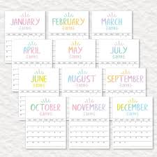 Emerald Print Shop Calendar Craft Calendar Printables Printable Calendar