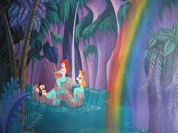 I 3 Mermaids They Are Just So Pretty And Amazing And Awesome And I Love Them Especially The Ones In Never Lan Disney Art Peter Pan Mermaids Mermaid Lagoon