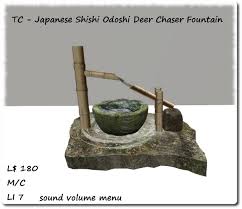 7 years ago 7 years ago. Second Life Marketplace Tc Japanese Shishi Odoshi Deer Chaser Fountain