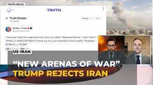 Iran warns of “New Arenas of War” as Trump rejects nuclear proposal.