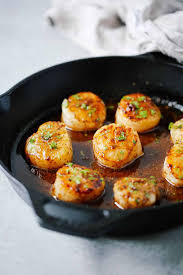 These healthy recipes from our favorite collections skimp on calories and fat, but definitely not on flavor. Garlic Butter Scallops Healthy Delicious And Ready In 6 Minutes