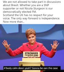 Check spelling or type a new query. Nicola Sturgeon Saves The Day Calm Doon Am Oan It Know Your Meme
