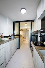 8 Ways To Do A Semi Open Kitchen In Your Hdb Separating The Wet Zone From The Dry Zone In A Kitch Elegant Kitchen Design Semi Open Kitchen Kitchen Design Open