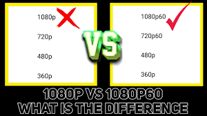 1080p VS 1080p60 दोनों में क्या अंतर है 🤔🤔 || What is the difference  between 1080p and 1080p60 - YouTube