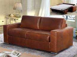 Schlafsofa Leder Vintage Look Express Bettfunktion Mit Matratze 3 Sitzer Delectea Schlafsofa Leder Schlafsofa Mit Matratze Haus Deko