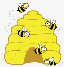 Cute cartoon honey bee transparent hd clipart. Hive Clip Art Home Free Clipart Bee Clipart Beehive 1024x1024 Png Download Pngkit
