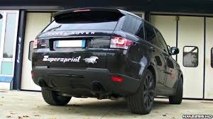 2015 Range Rover Sport 5 0 V8 Supercharged With Supersprint Exhaust Loud Sound Youtube