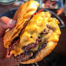 Mr Haloodie Has Totally Smashed It With This Triple Smash Burger This Has Made Me Sooo Hungry Bro How About You Folks Smash Burger Food Homemade Burgers