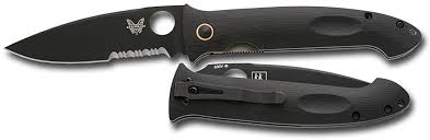 However, i found my onslaught on ebay about $40 dollars cheaper than amazon. Benchmade Dejavoo Bob Lum 3 95 Black S30v Combo Blade Knifecenter Bm740sbk Discontinued
