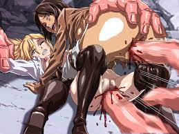 Christa Renz and Ymir Fritz Titan Rape - Attack on Titan Sex | HentaiGO