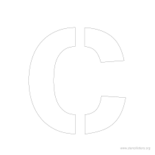 Each package contains a 4 . 4 Inch Stencil Letters Stencil Letters Org