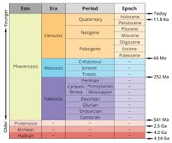 Humans evolved at the end of the cenozoic. 3 Geological Time Scale Digital Atlas Of Ancient Life