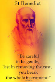 And therefore the brethren ought to be employed in manual labor at certain times, at others, in devout reading. Becareful To Be Gentle St Benedict 11 July 2017 Saint Quotes Catholic Catholic Quotes Saint Quotes